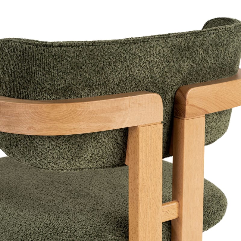 Bonavista Stol - grønn og eik - Møbler - Stoler & lenestoler - Spisestuestoler & kjøkkenstoler