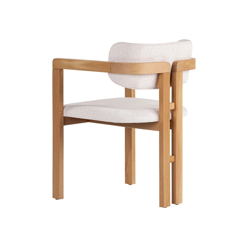 Bonavista Stol - hvit og eik - Møbler - Stoler & lenestoler - Spisestuestoler & kjøkkenstoler