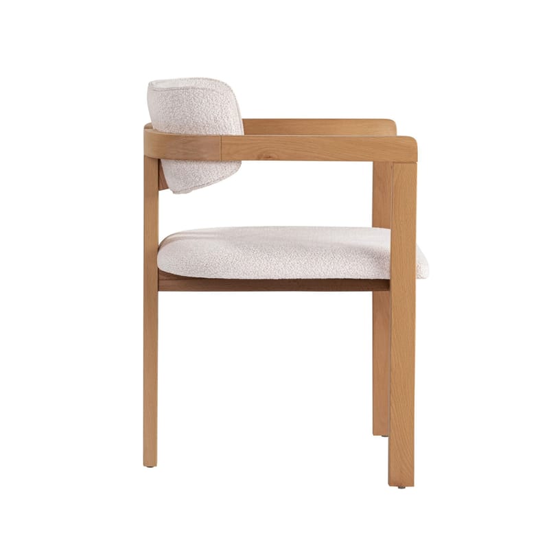 Bonavista Stol - hvit og eik - Møbler - Stoler & lenestoler - Spisestuestoler & kjøkkenstoler