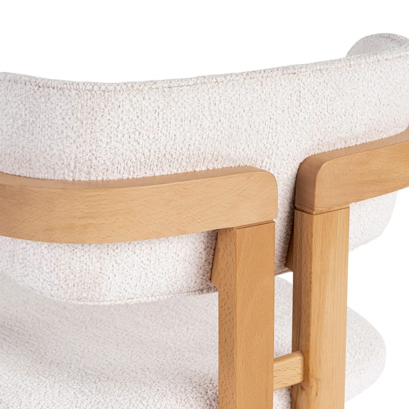 Bonavista Stol - hvit og eik - Møbler - Stoler & lenestoler - Spisestuestoler & kjøkkenstoler