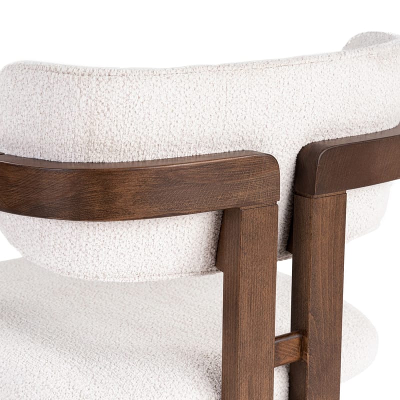 Bonavista Stol - hvit og mørk valnøtt - Møbler - Stoler & lenestoler - Spisestuestoler & kjøkkenstoler