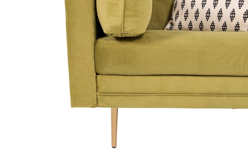 Boom Fløyelslenestol - Grønn - Møbler - Stoler & lenestoler - Lenestoler