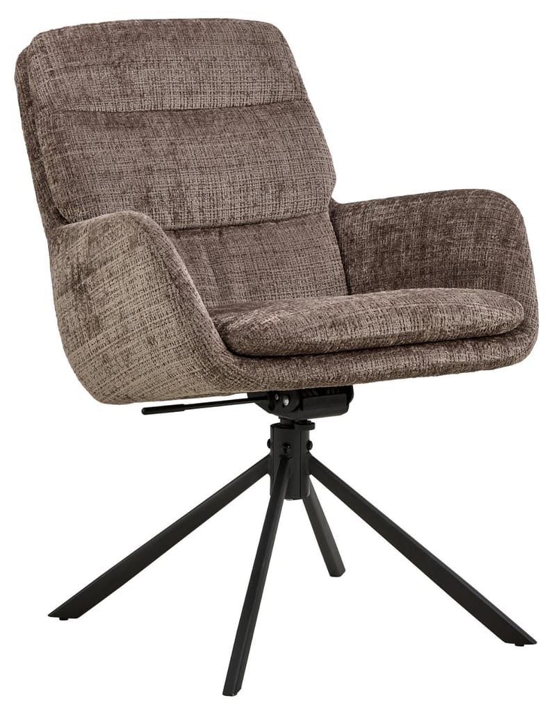 Brennor spisestol med armlener - Støvete brun - Møbler - Stoler & lenestoler - Spisestuestoler & kjøkkenstoler