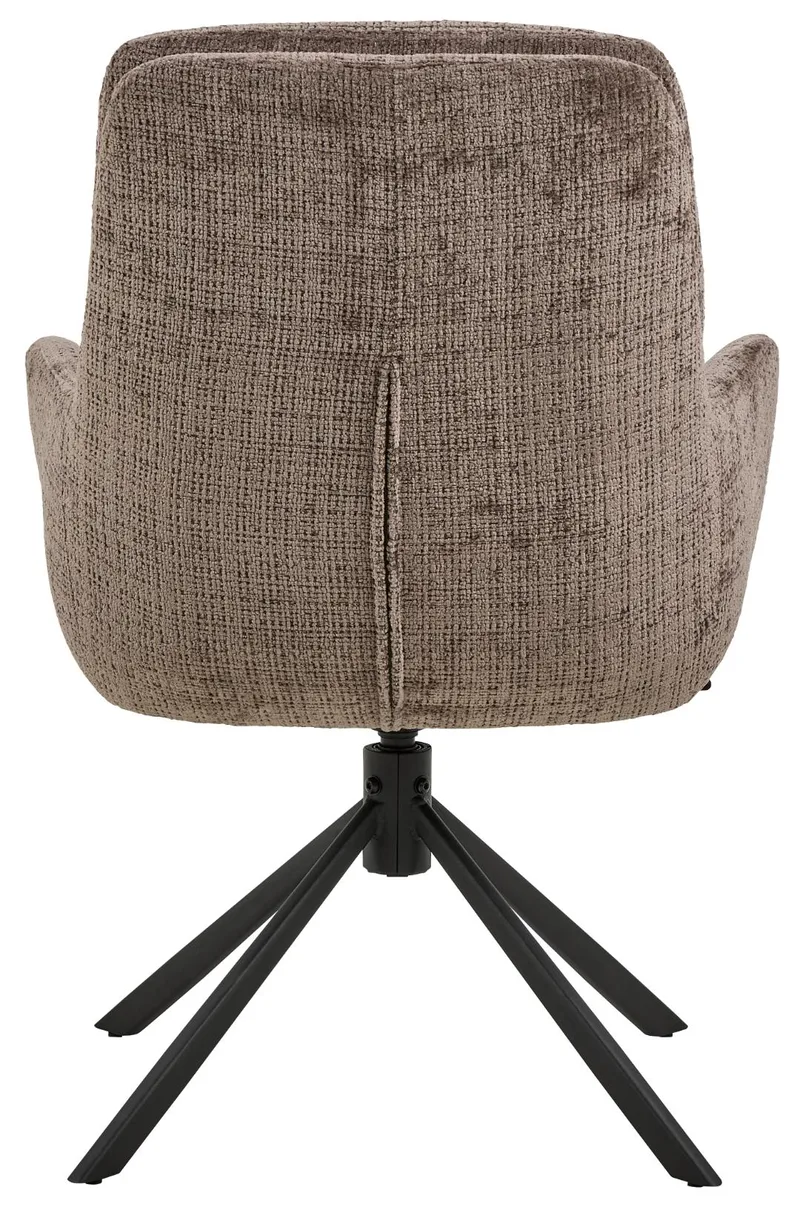 Brennor spisestol med armlener - Støvete brun - Møbler - Stoler & lenestoler - Spisestuestoler & kjøkkenstoler