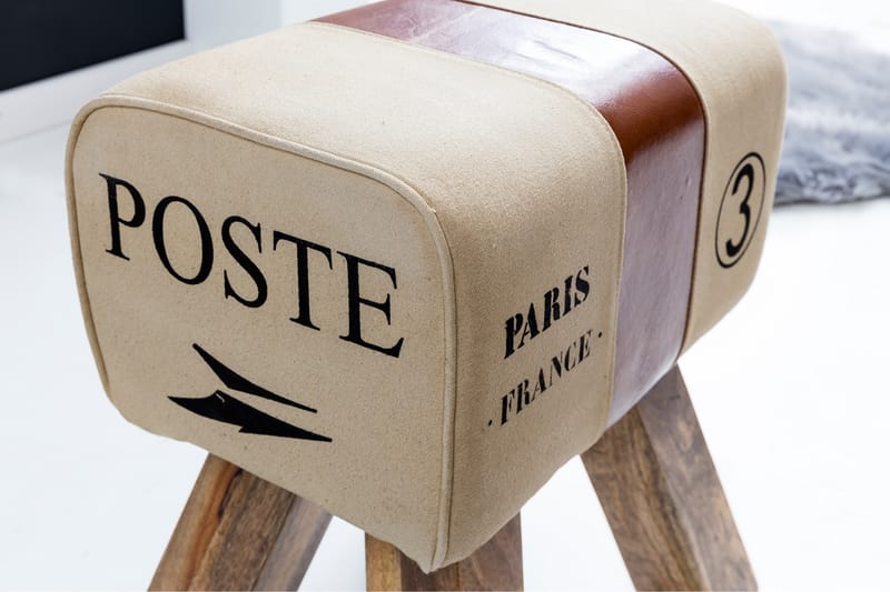 Brickworth Krakk - Beige - Møbler - Stoler & lenestoler - Krakk