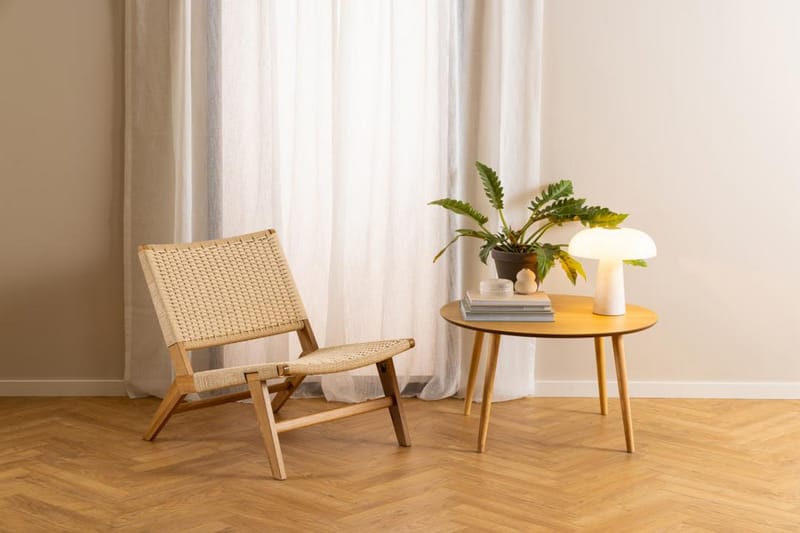 Brookmere Lounge-stol - Hvit - Møbler - Stoler & lenestoler - Lenestoler