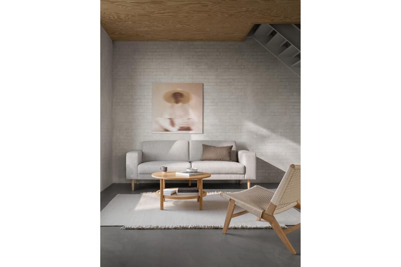 Brookmere Lounge-stol - Hvit - Møbler - Stoler & lenestoler - Lenestoler