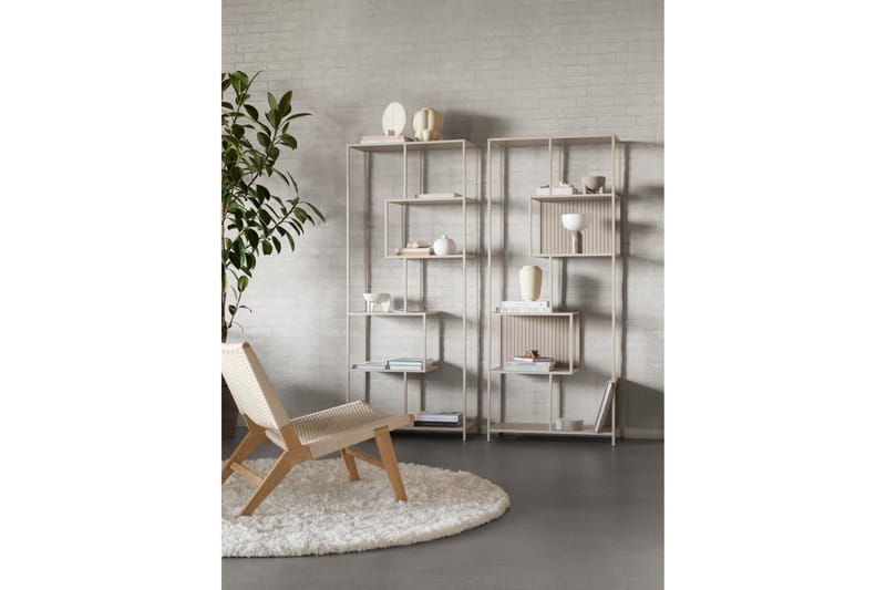 Brookmere Lounge-stol - Hvit - Møbler - Stoler & lenestoler - Lenestoler