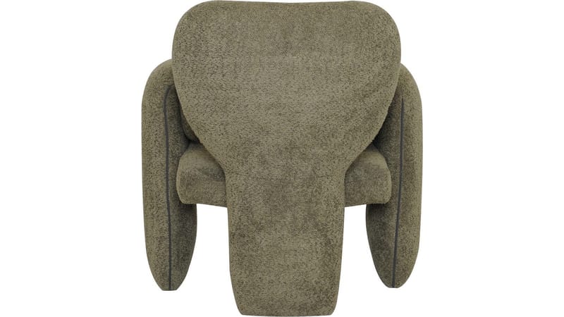 Calvero lenestol i stoff - Grønn - Møbler - Stoler & lenestoler - Lenestoler