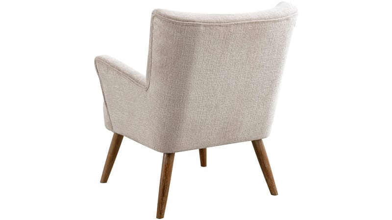 Carlton lenestol i bouclé - Krem - Møbler - Stoler & lenestoler - Lenestoler