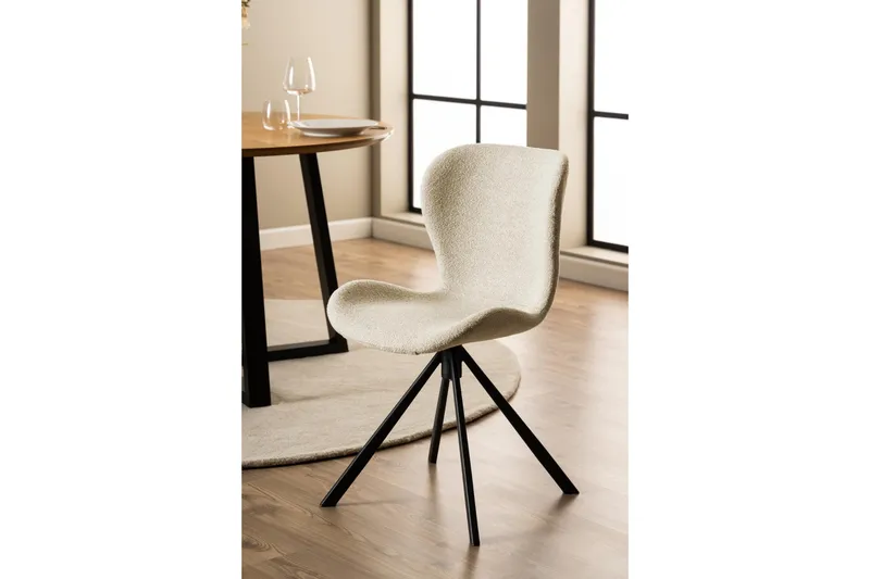 Caversfield Spisestol - Beige - Møbler - Stoler & lenestoler - Spisestuestoler & kjøkkenstoler