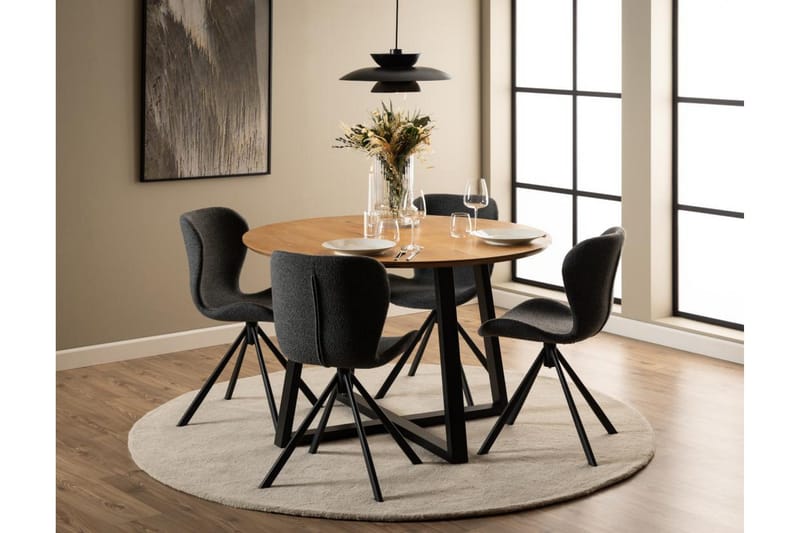 Caversfield Spisestol - Grå - Møbler - Stoler & lenestoler - Spisestuestoler & kjøkkenstoler