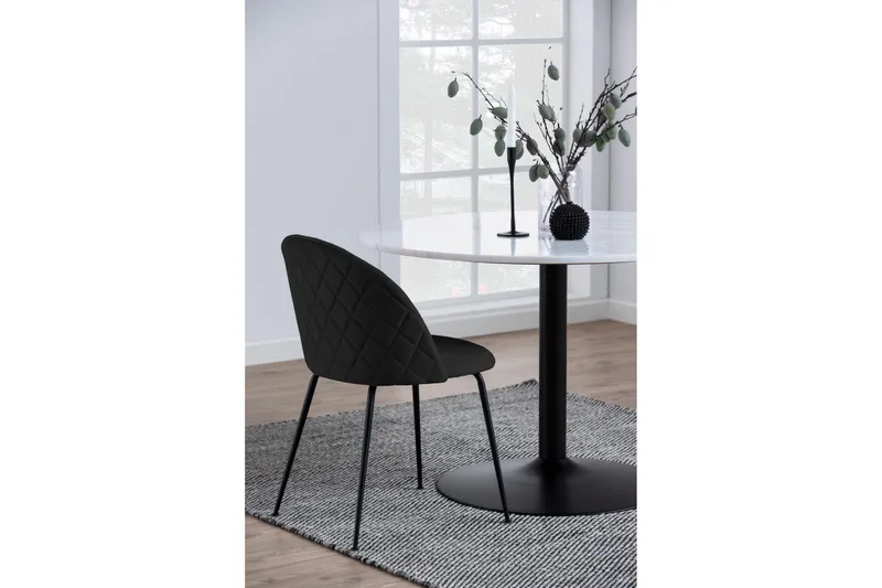 Caversfield Spisestol - Svart - Møbler - Stoler & lenestoler - Spisestuestoler & kjøkkenstoler