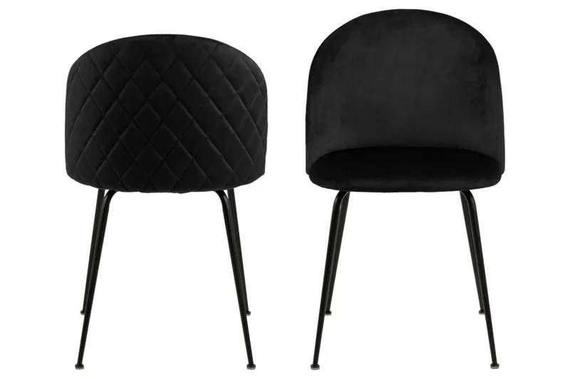 Caversfield Spisestol - Svart - Møbler - Stoler & lenestoler - Spisestuestoler & kjøkkenstoler