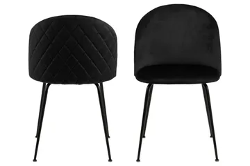 Caversfield Spisestol - Svart - Møbler - Stoler & lenestoler - Spisestuestoler & kjøkkenstoler