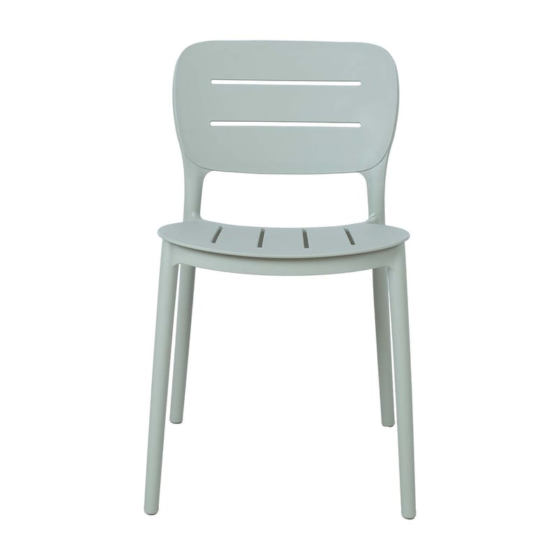 Chair HOME4YOU - Grønnaktig grå - Møbler - Stoler & lenestoler - Spisestuestoler & kjøkkenstoler