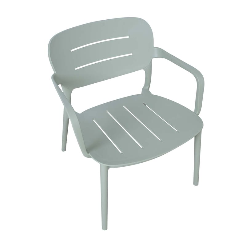 Chair HOME4YOU - Grønnaktig grå - Møbler - Stoler & lenestoler - Spisestuestoler & kjøkkenstoler