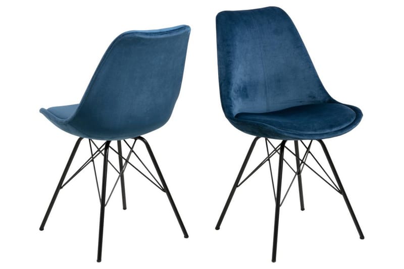 Collina Spisestol - Blå - Møbler - Stoler & lenestoler - Spisestuestoler & kjøkkenstoler