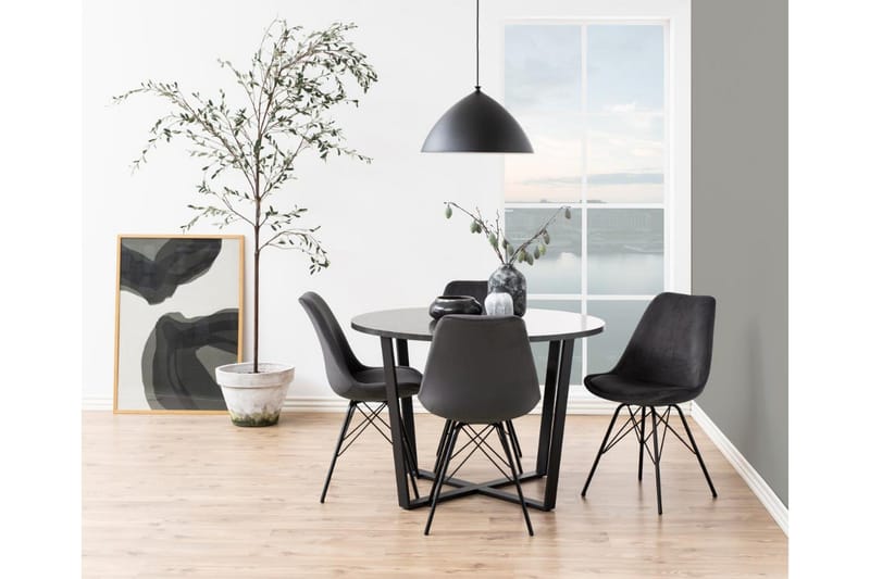 Collina Spisestol - Grå - Møbler - Stoler & lenestoler - Spisestuestoler & kjøkkenstoler