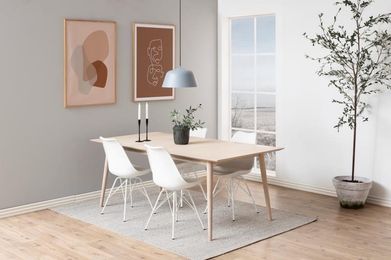 Collina Spisestol - Hvit - Møbler - Stoler & lenestoler - Spisestuestoler & kjøkkenstoler