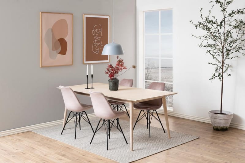 Collina Spisestol - Rosa - Møbler - Stoler & lenestoler - Spisestuestoler & kjøkkenstoler