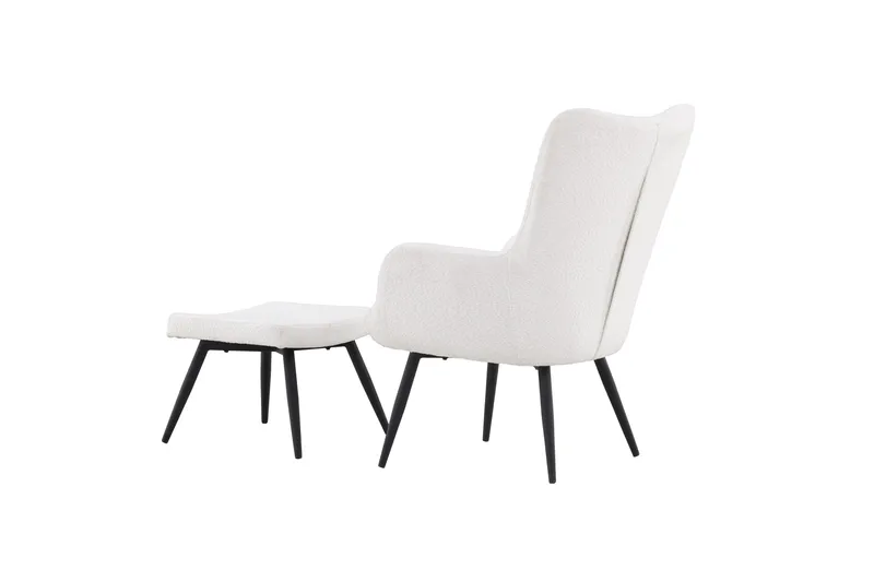 Como Lenestol - Sort - Møbler - Stoler & lenestoler - Lenestoler