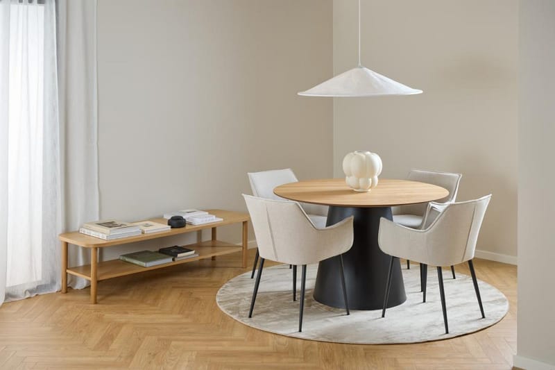 Crestlyn Lenestol - Beige - Møbler - Stoler & lenestoler - Spisestuestoler & kjøkkenstoler