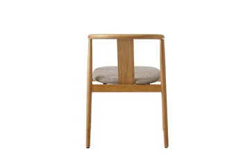 Cytie Lenestol - Beige - Møbler - Stoler & lenestoler - Spisestuestoler & kjøkkenstoler