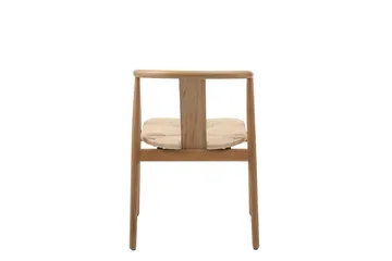 Cytie Lenestol - Beige - Møbler - Stoler & lenestoler - Spisestuestoler & kjøkkenstoler
