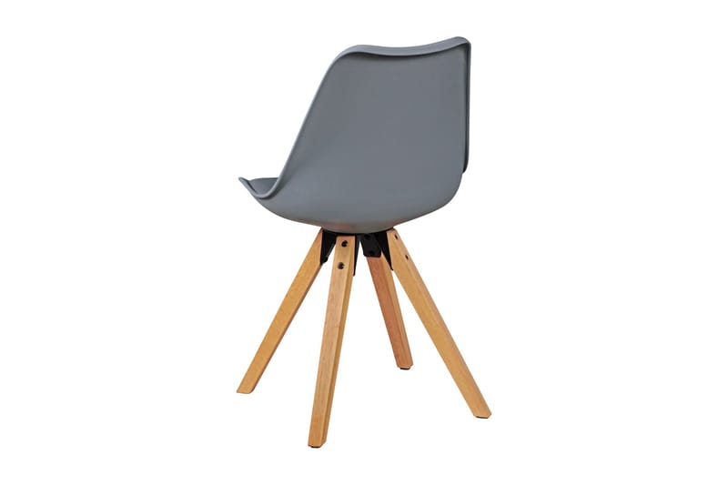 Dedhia Spisestol i Plast - Grå - Møbler - Stoler & lenestoler - Spisestuestoler & kjøkkenstoler