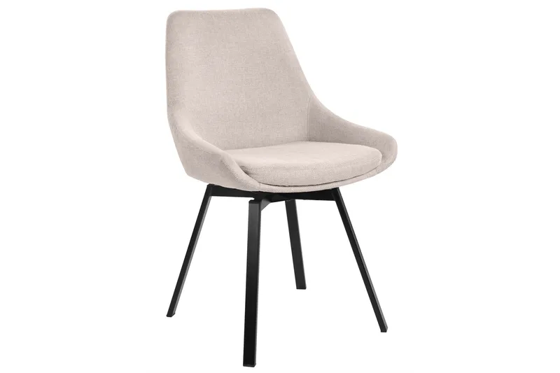 Delera Spisestol - Beige - Møbler - Stoler & lenestoler - Spisestuestoler & kjøkkenstoler