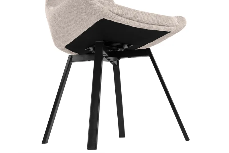 Delera Spisestol - Beige - Møbler - Stoler & lenestoler - Spisestuestoler & kjøkkenstoler