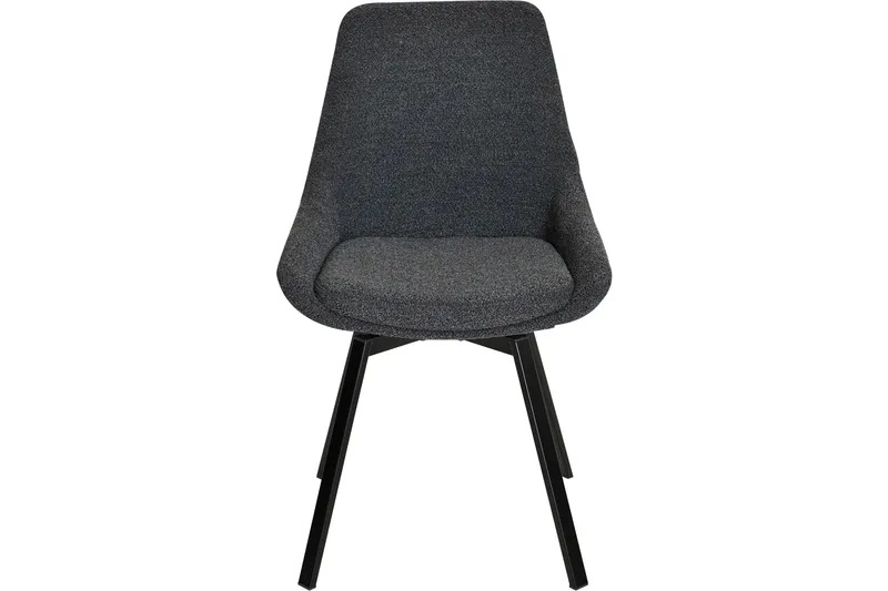 Delera Spisestol - Svart - Møbler - Stoler & lenestoler - Spisestuestoler & kjøkkenstoler