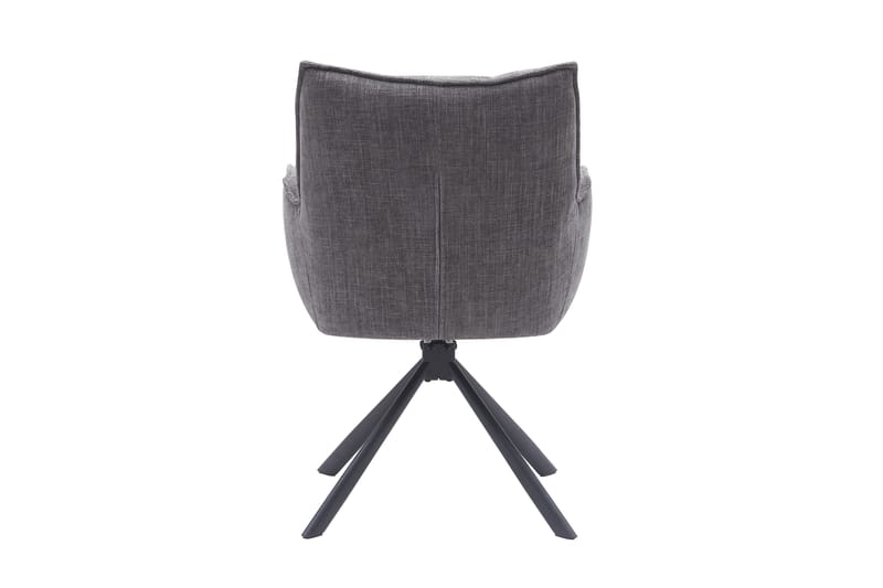 Demetrius Lenestol - Antrasitt - Møbler - Stoler & lenestoler - Spisestuestoler & kjøkkenstoler