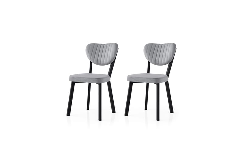 Dhaniya Spisestol, Svart/Blå