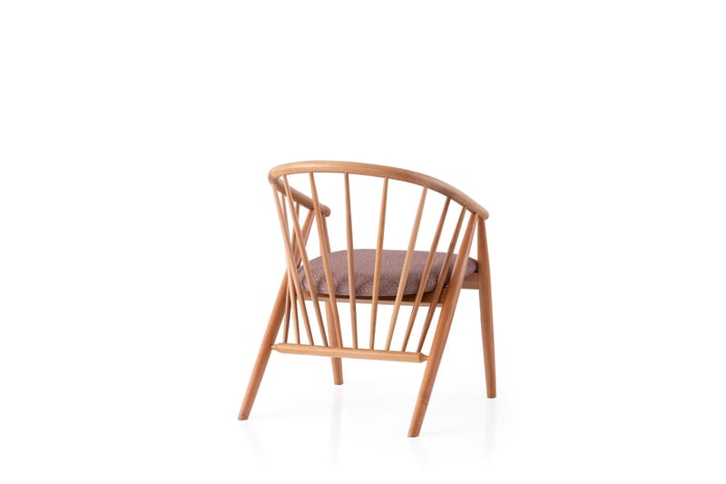 Dwain Lenestol - Eik - Møbler - Stoler & lenestoler - Spisestuestoler & kjøkkenstoler