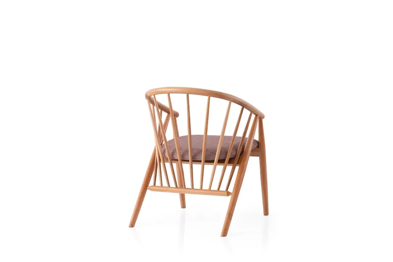 Dwain Lenestol - Eik - Møbler - Stoler & lenestoler - Spisestuestoler & kjøkkenstoler