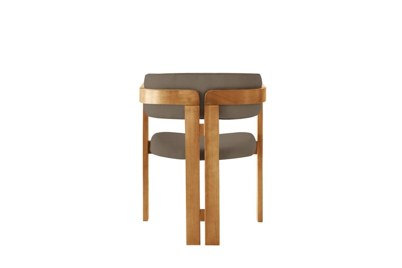 Dylana Lenestol - Eik/Brun - Møbler - Stoler & lenestoler - Spisestuestoler & kjøkkenstoler
