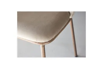 Edina Spisestol - Beige - Møbler - Stoler & lenestoler - Spisestuestoler & kjøkkenstoler