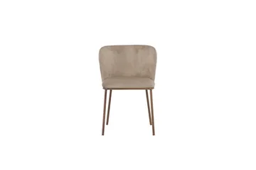 Edina Spisestol - Beige - Møbler - Stoler & lenestoler - Spisestuestoler & kjøkkenstoler