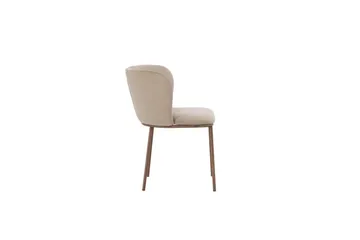 Edina Spisestol - Beige - Møbler - Stoler & lenestoler - Spisestuestoler & kjøkkenstoler
