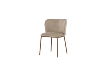 Edina Spisestol - Beige - Møbler - Stoler & lenestoler - Spisestuestoler & kjøkkenstoler