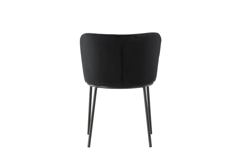 Edina Spisestol - Svart - Møbler - Stoler & lenestoler - Spisestuestoler & kjøkkenstoler