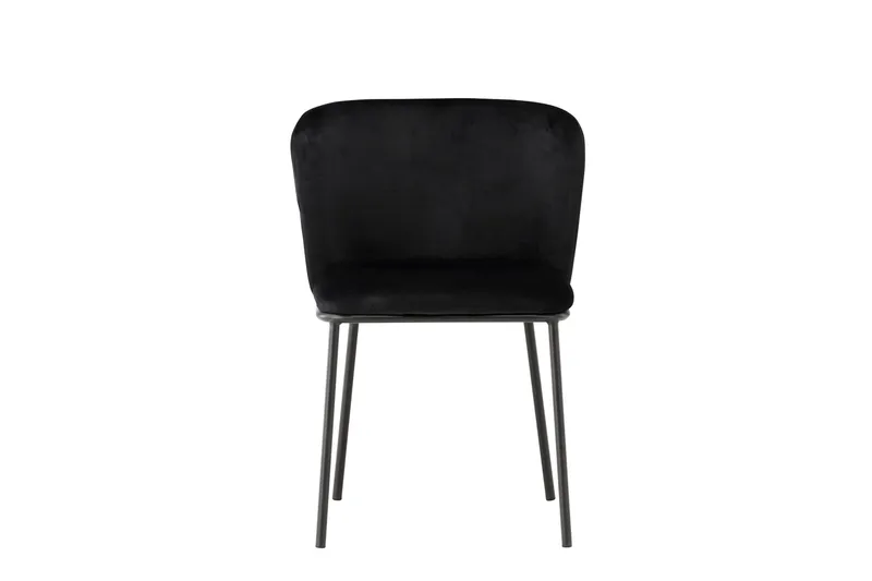 Edina Spisestol - Svart - Møbler - Stoler & lenestoler - Spisestuestoler & kjøkkenstoler