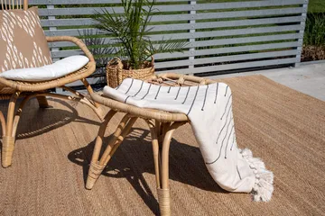 Ella lenestol utendørs - Off-white - Hagemøbler - Loungemøbler - Loungestol ute