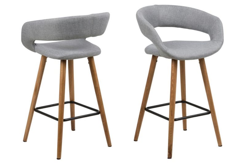 Elsita Barkrakk 89 cm - Grå - Møbler - Stoler & lenestoler - Barstoler