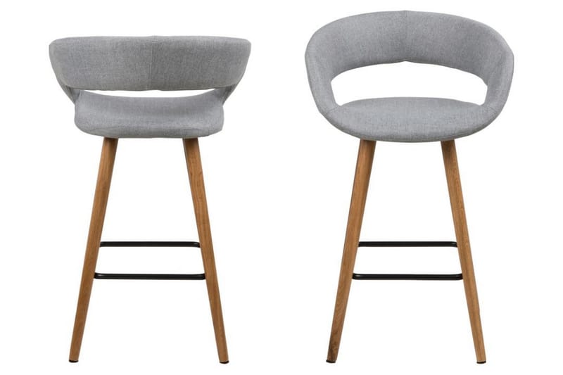 Elsita Barkrakk 89 cm - Grå - Møbler - Stoler & lenestoler - Barstoler
