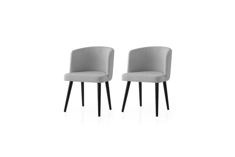 Errol Spisestol - Svart/Grå - Møbler - Stoler & lenestoler - Spisestuestoler & kjøkkenstoler