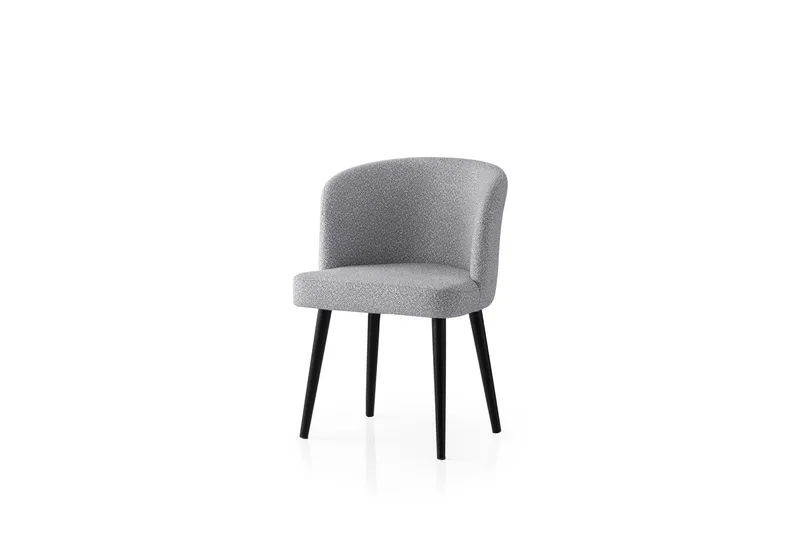 Errol Spisestol - Svart/Lys grå - Møbler - Stoler & lenestoler - Spisestuestoler & kjøkkenstoler