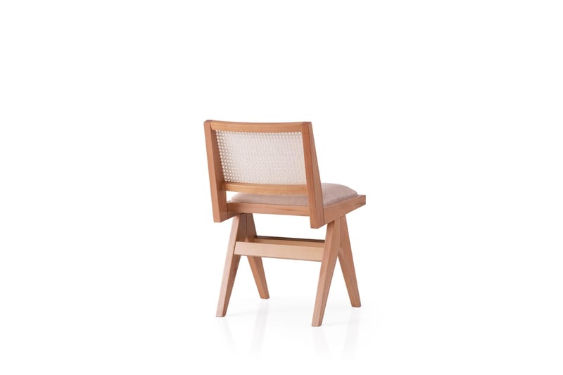 Ervin Spisestol - Eik/Beige - Møbler - Stoler & lenestoler - Spisestuestoler & kjøkkenstoler